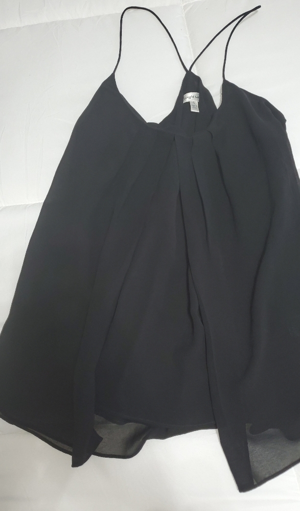 Precious black halter top.